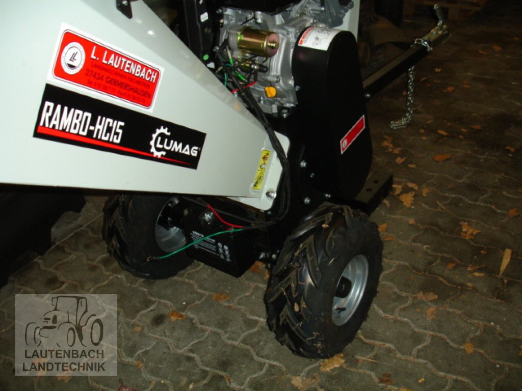 Holzhäcksler & Buschhacker tip Lumag Rambo HC 15, Neumaschine in Rollshausen (Poză 6)