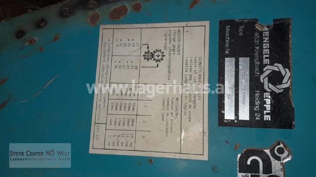 Holzhäcksler & Buschhacker des Typs Mengele BLITZ DIAMANT PRIVAT, Gebrauchtmaschine in Purgstall (Bild 5)