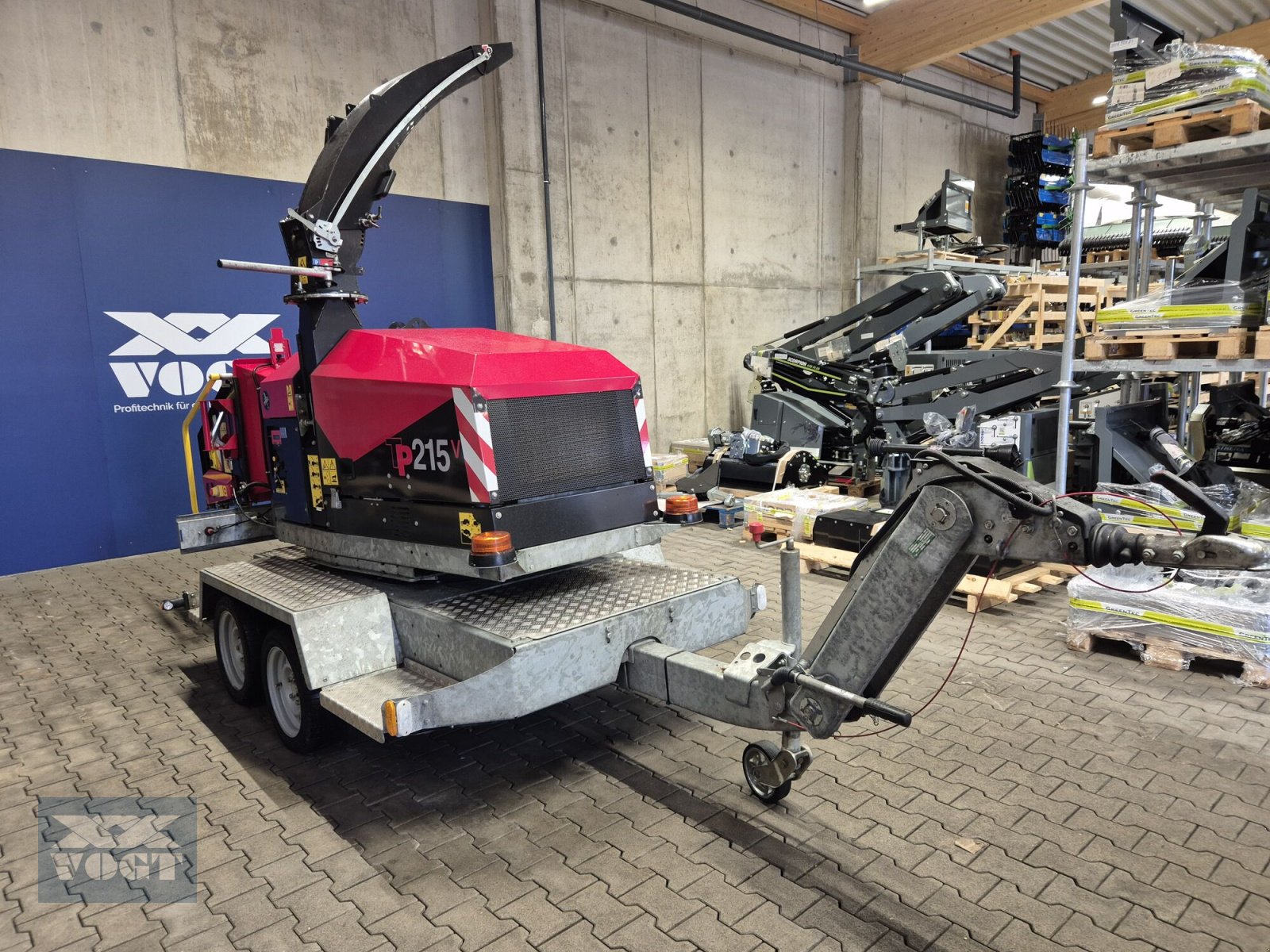 Holzhäcksler & Buschhacker tipa TP 215 MOBILE T Holzhacker /Holzhäcksler mit Dieselmotor und 270° Drehkranz, Gebrauchtmaschine u Schmallenberg (Slika 3)