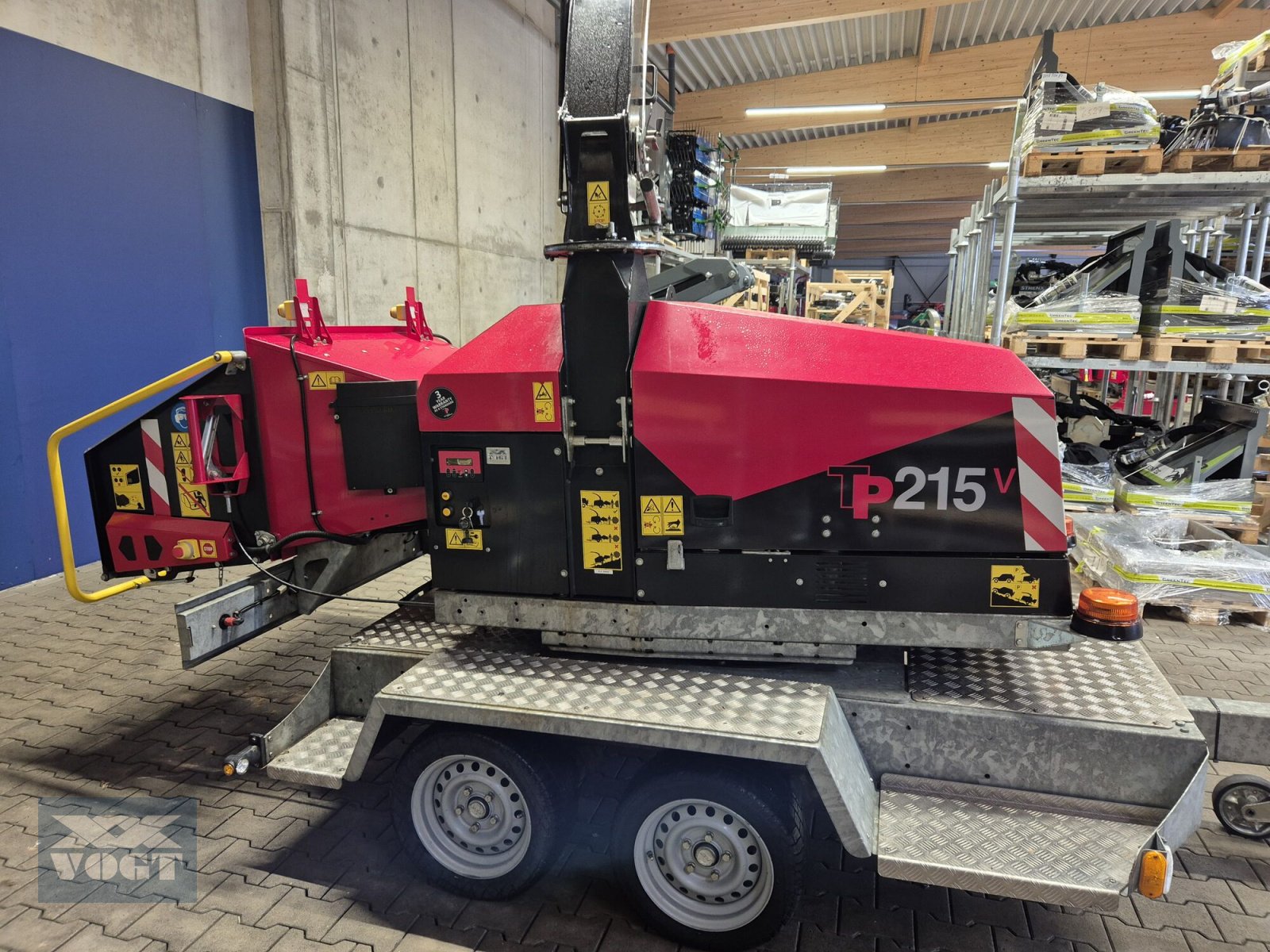 Holzhäcksler & Buschhacker tipa TP 215 MOBILE T Holzhacker /Holzhäcksler mit Dieselmotor und 270° Drehkranz, Gebrauchtmaschine u Schmallenberg (Slika 4)