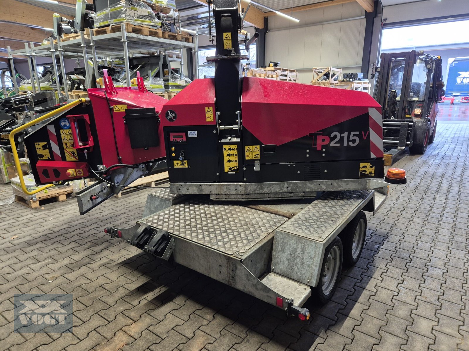 Holzhäcksler & Buschhacker tipa TP 215 MOBILE T Holzhacker /Holzhäcksler mit Dieselmotor und 270° Drehkranz, Gebrauchtmaschine u Schmallenberg (Slika 5)