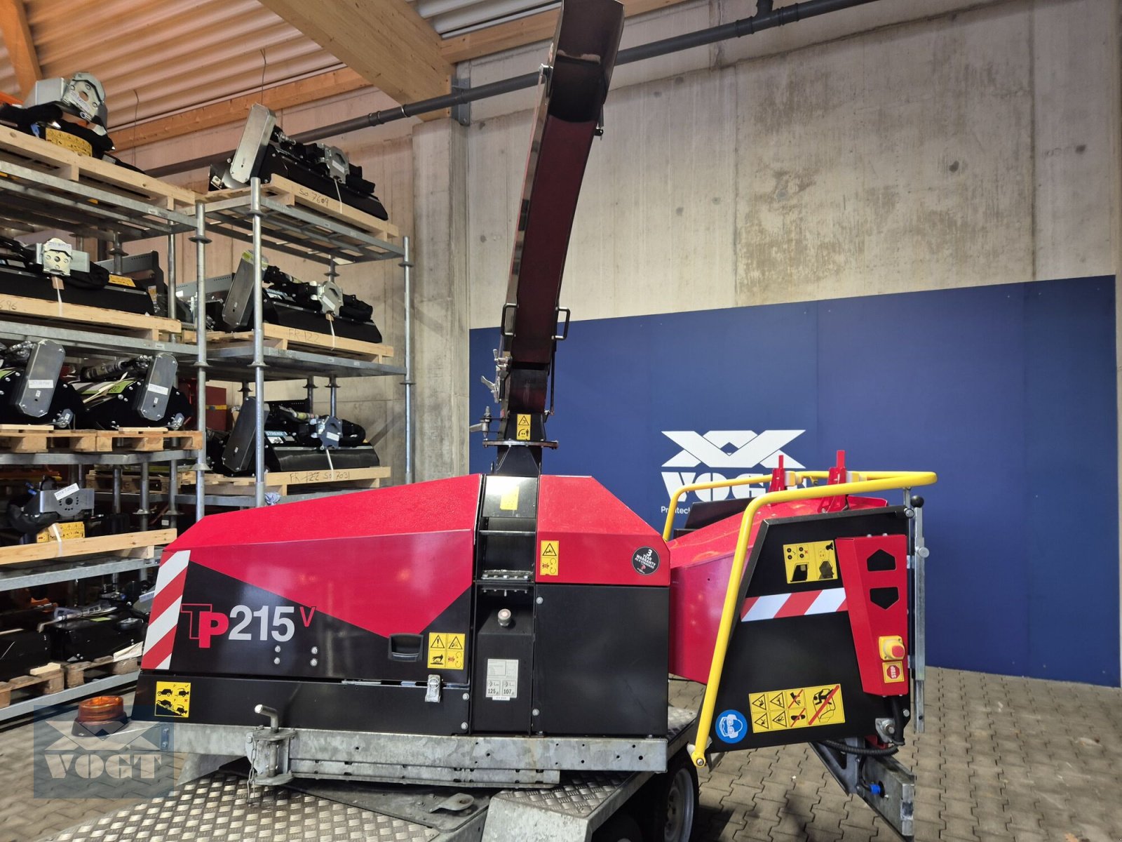 Holzhäcksler & Buschhacker tipa TP 215 MOBILE T Holzhacker /Holzhäcksler mit Dieselmotor und 270° Drehkranz, Gebrauchtmaschine u Schmallenberg (Slika 10)