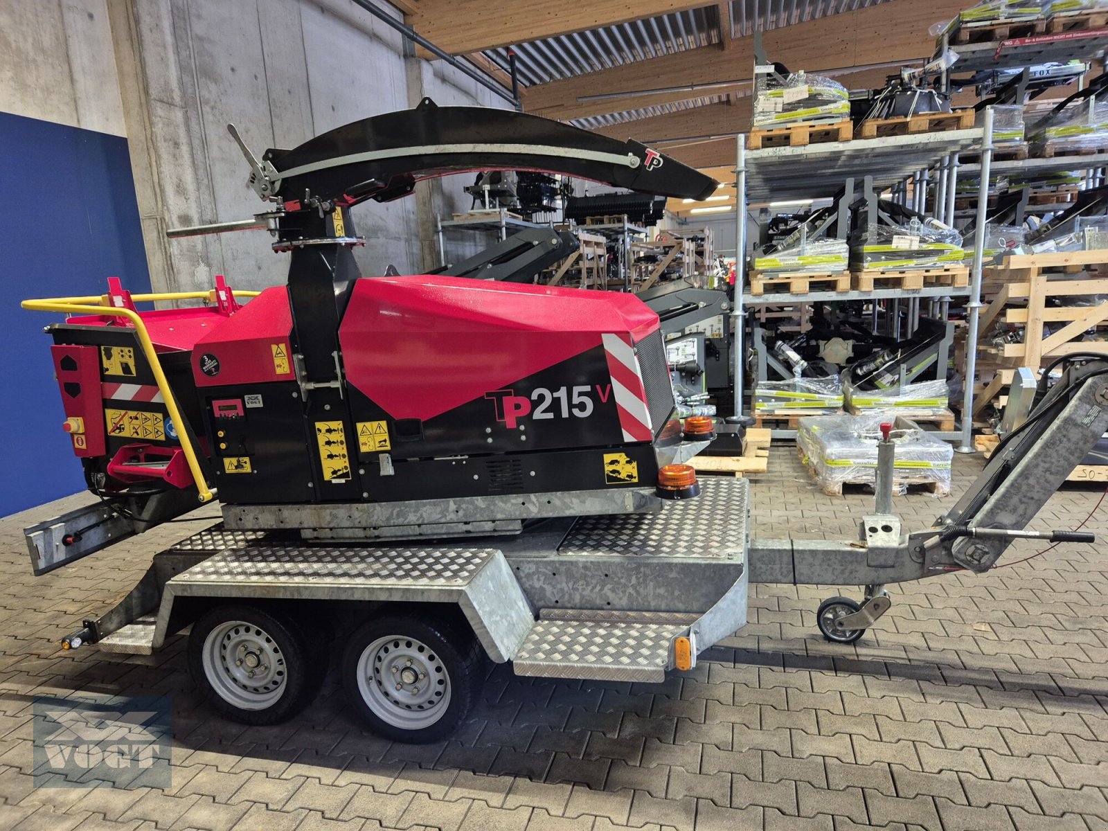 Holzhäcksler & Buschhacker tipa TP 215 MOBILE T Holzhacker /Holzhäcksler mit Dieselmotor und 270° Drehkranz, Gebrauchtmaschine u Schmallenberg (Slika 17)