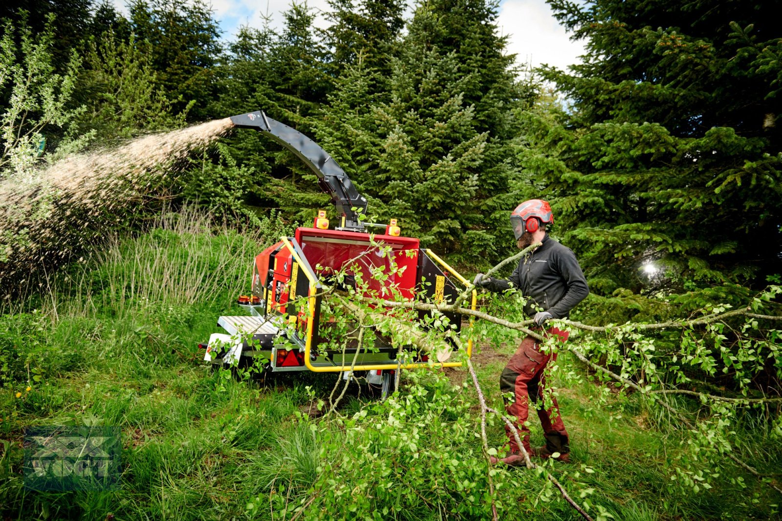 Holzhäcksler & Buschhacker tipa TP 215 MOBILE T Holzhacker /Holzhäcksler mit Dieselmotor und 270° Drehkranz, Gebrauchtmaschine u Schmallenberg (Slika 20)