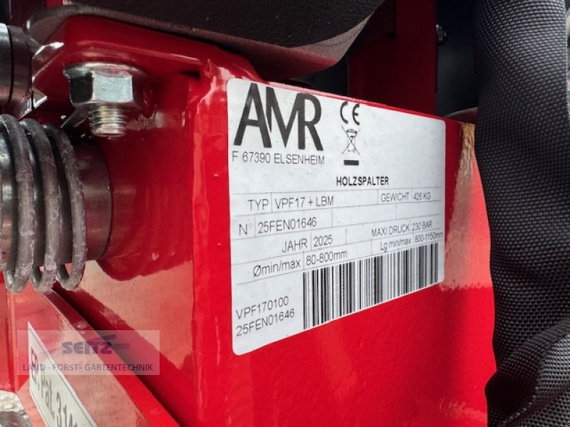 Holzspalter des Typs AMR VP17, Neumaschine in Lindenfels-Glattbach (Bild 3)