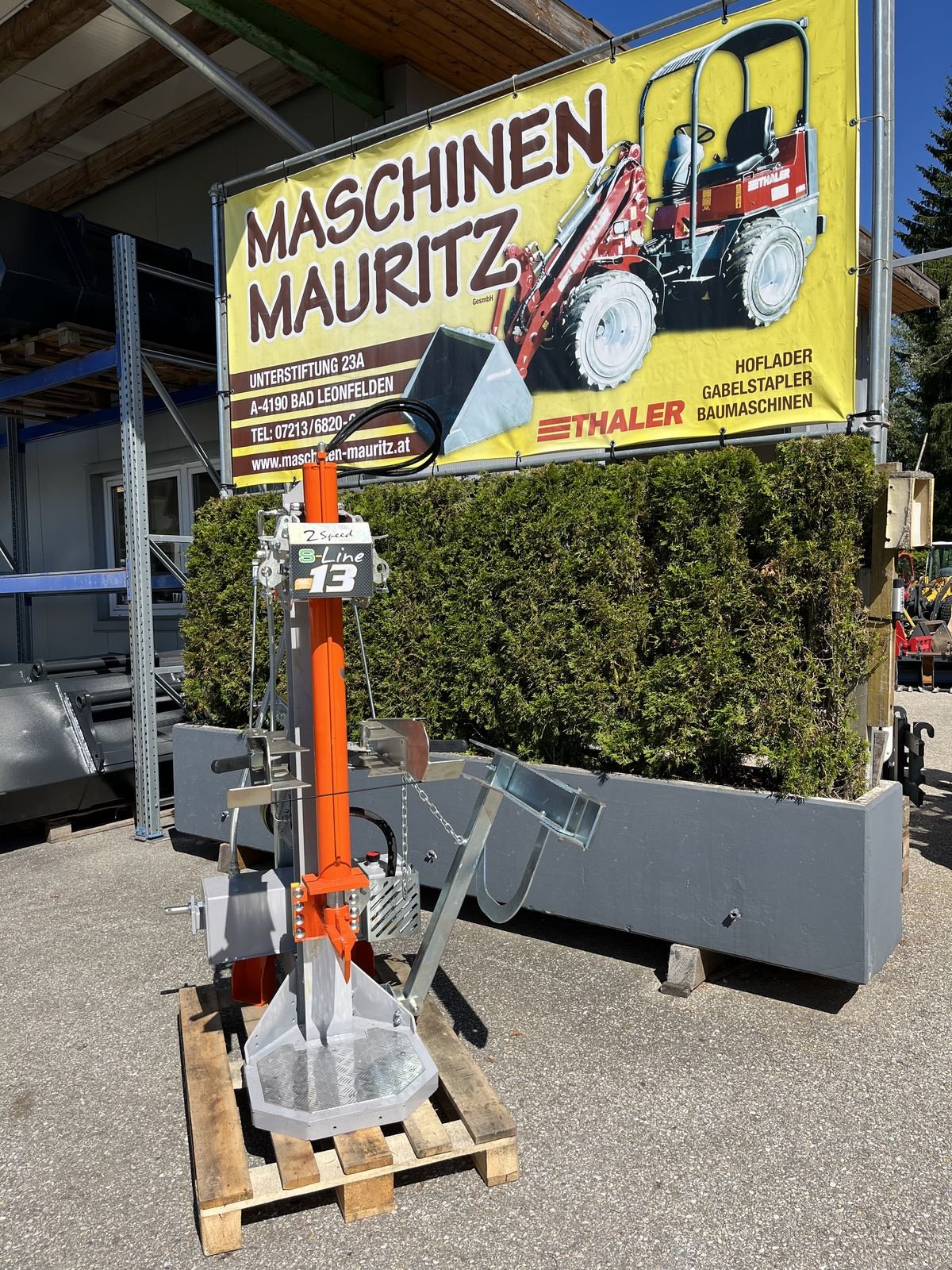 Holzspalter of the type Balfor Holzspalter S-line 13C, Gebrauchtmaschine in Bad Leonfelden (Picture 1)