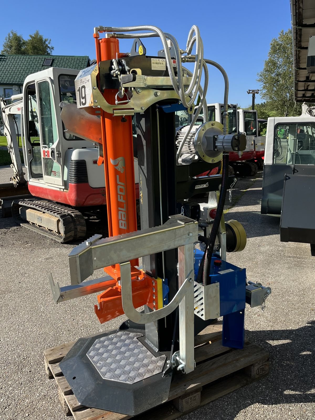 Holzspalter des Typs Balfor PRO 19 BIG C+ET ( Zapfwelle + 380V), Gebrauchtmaschine in Bad Leonfelden (Bild 4)