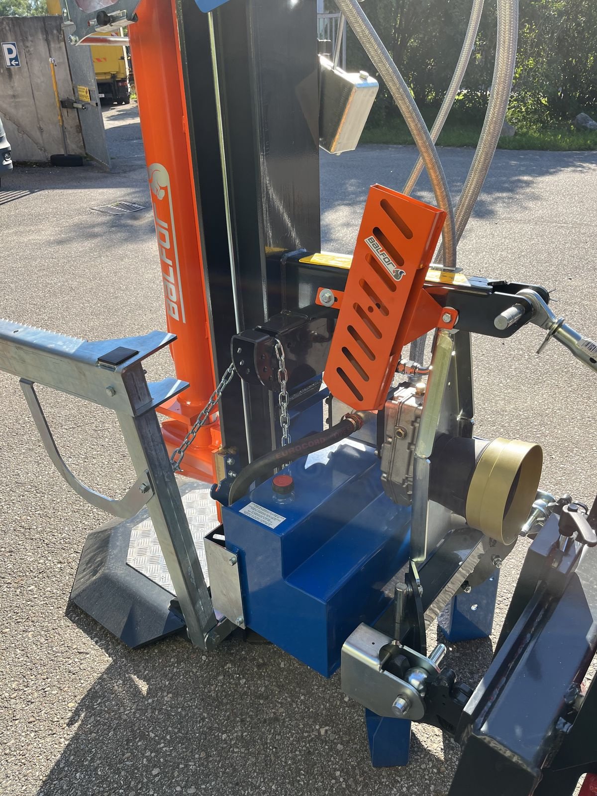 Holzspalter des Typs Balfor PRO 26 BIG CA (inkl. Seilwinde), Gebrauchtmaschine in Bad Leonfelden (Bild 4)