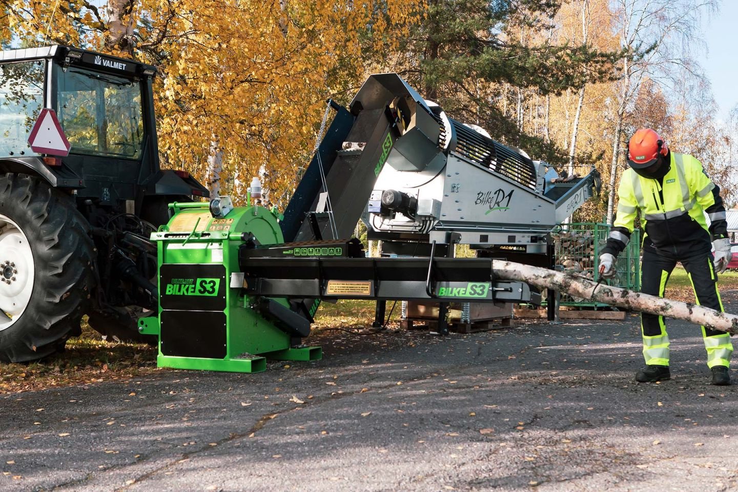 Holzspalter tip BILKE S3, Gebrauchtmaschine in Grou (Poză 1)