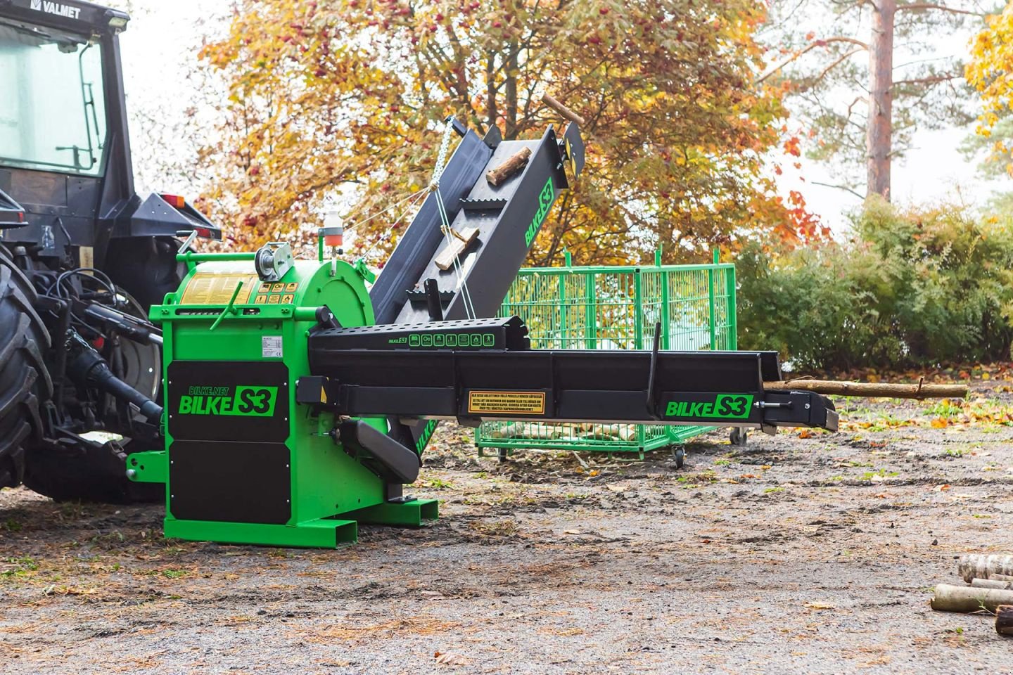 Holzspalter des Typs BILKE S3, Gebrauchtmaschine in Grou (Bild 3)