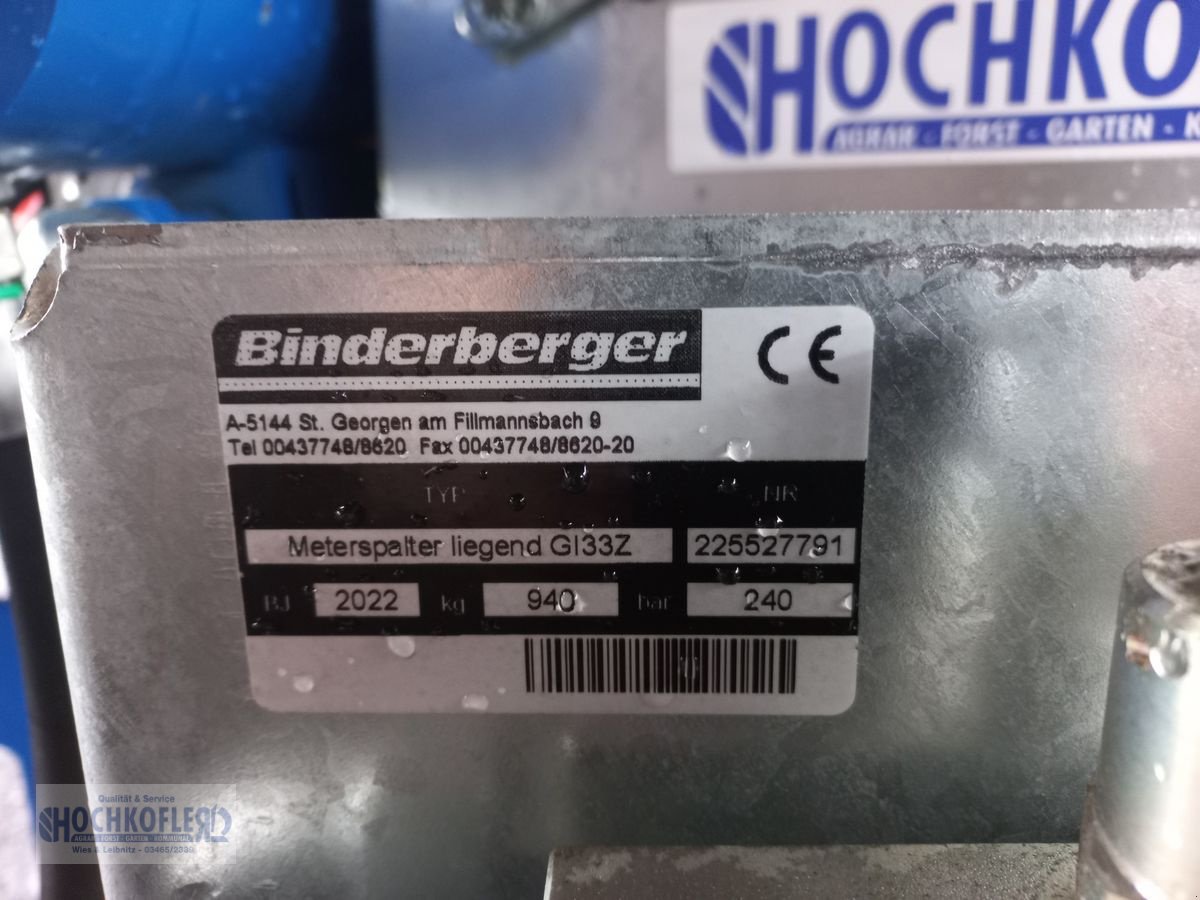 Holzspalter tip Binderberger GI 33 Z, Neumaschine in Wies (Poză 5)
