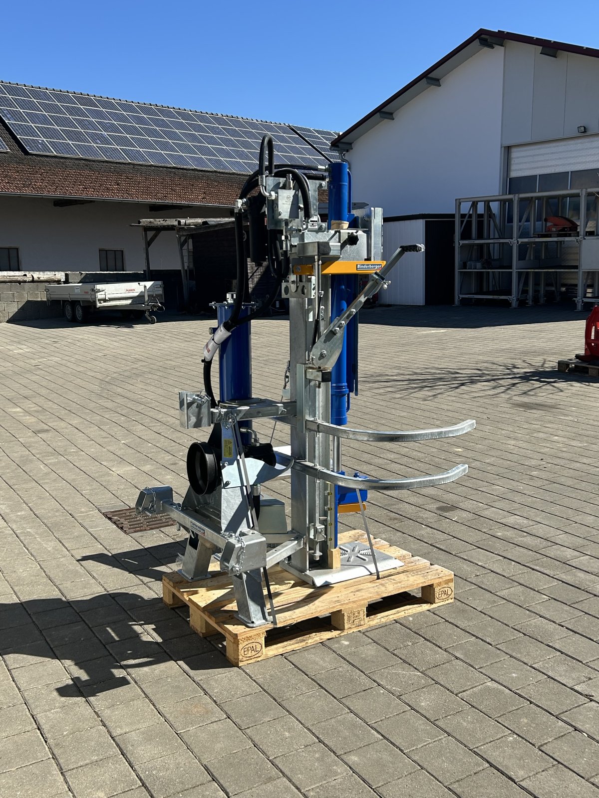 Holzspalter of the type Binderberger H 10 Z, Neumaschine in Rennertshofen (Picture 7)