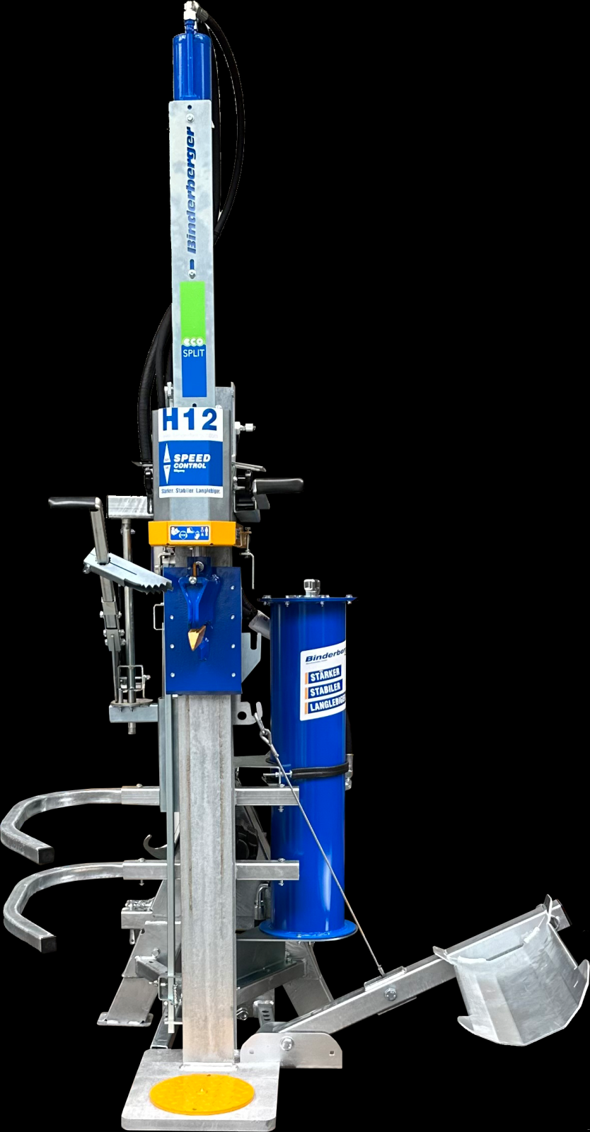 Holzspalter des Typs Binderberger H 10 Z, Neumaschine in Mittelrüsselbach (Bild 1)