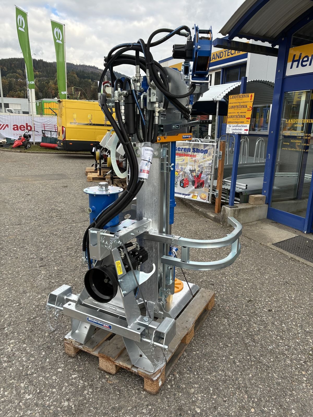 Holzspalter des Typs Binderberger H 20 Z Superspeed, Gebrauchtmaschine in Villach (Bild 2)