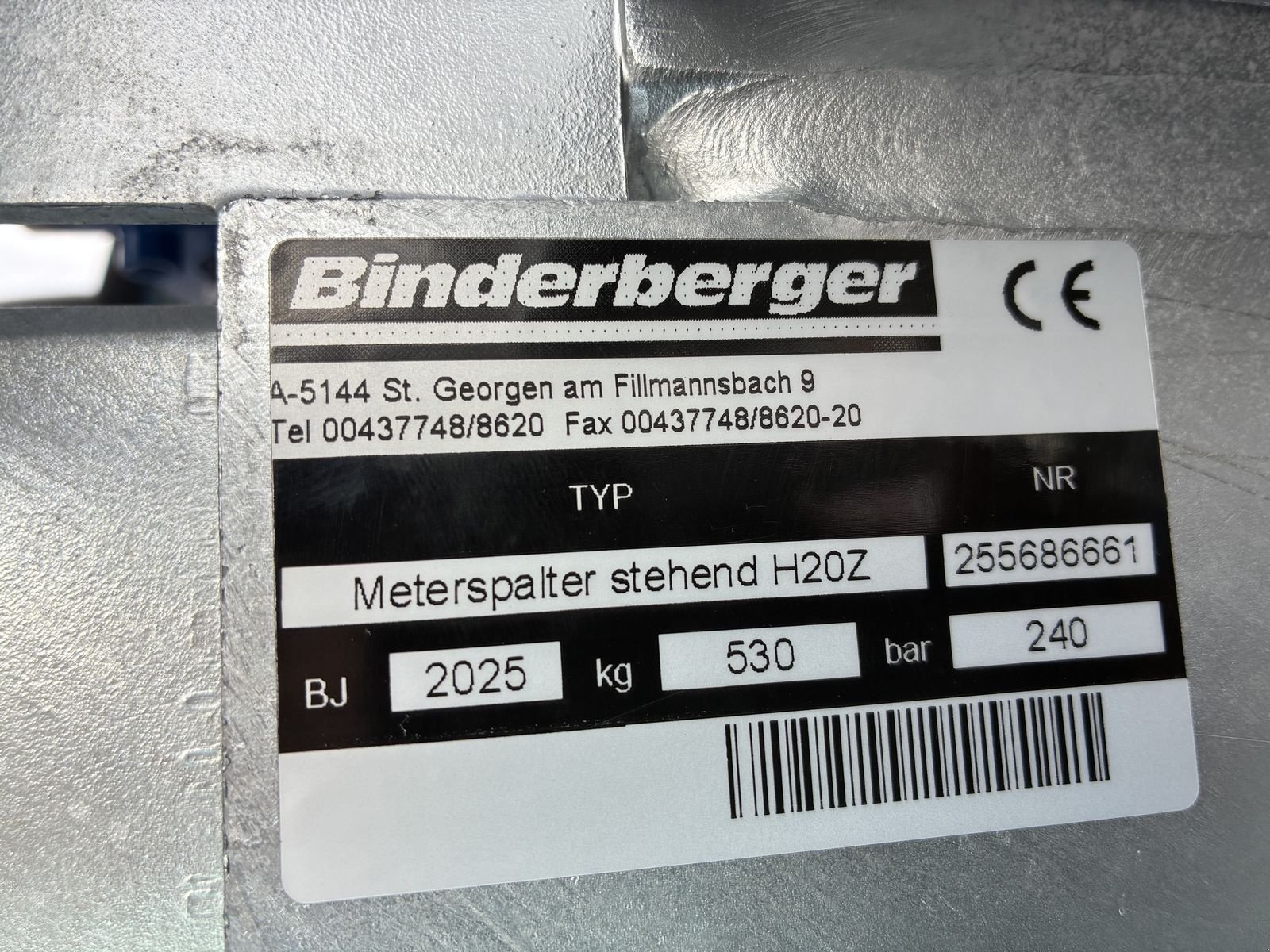 Holzspalter des Typs Binderberger H 20 Z Superspeed, Gebrauchtmaschine in Villach (Bild 5)