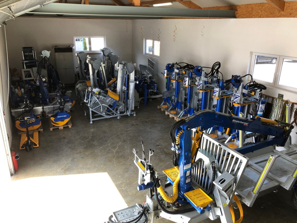 Holzspalter des Typs Binderberger H 20 Z, Neumaschine in Rennertshofen (Bild 8)