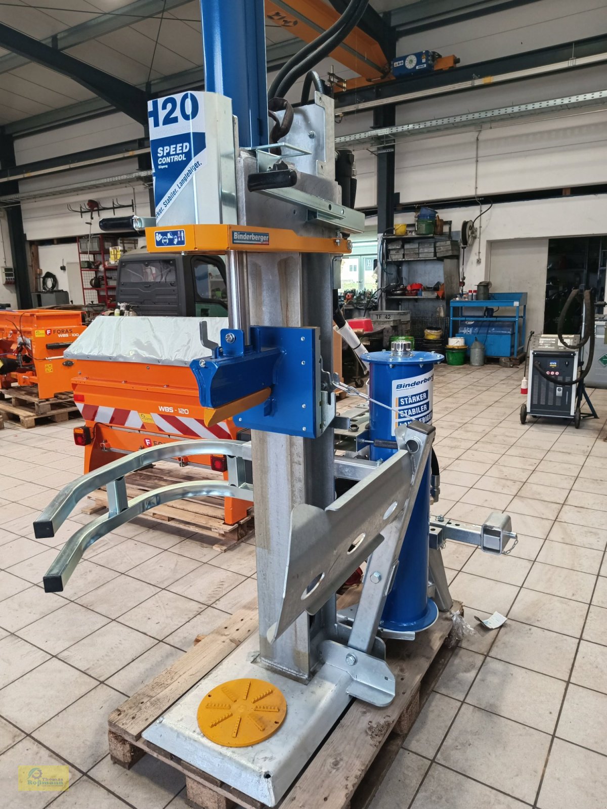 Holzspalter a típus Binderberger H 20 Z, Neumaschine ekkor: Tegernbach (Kép 1)