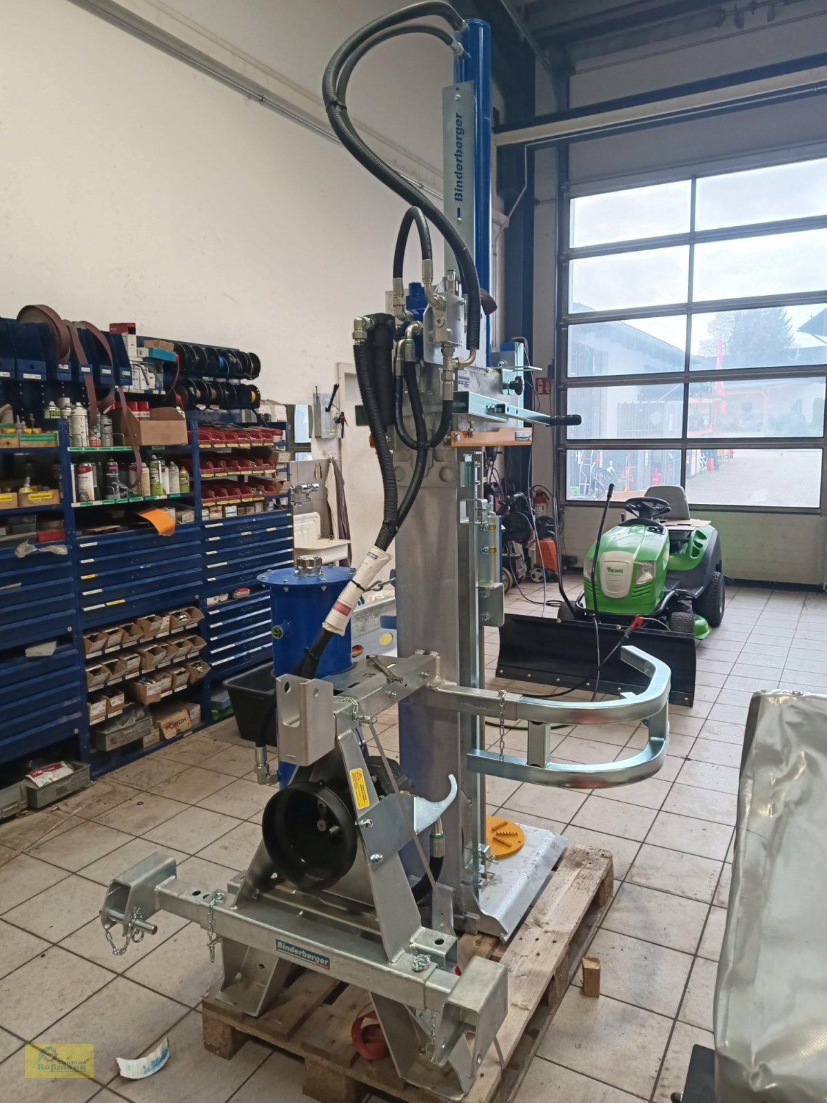 Holzspalter a típus Binderberger H 20 Z, Neumaschine ekkor: Tegernbach (Kép 2)