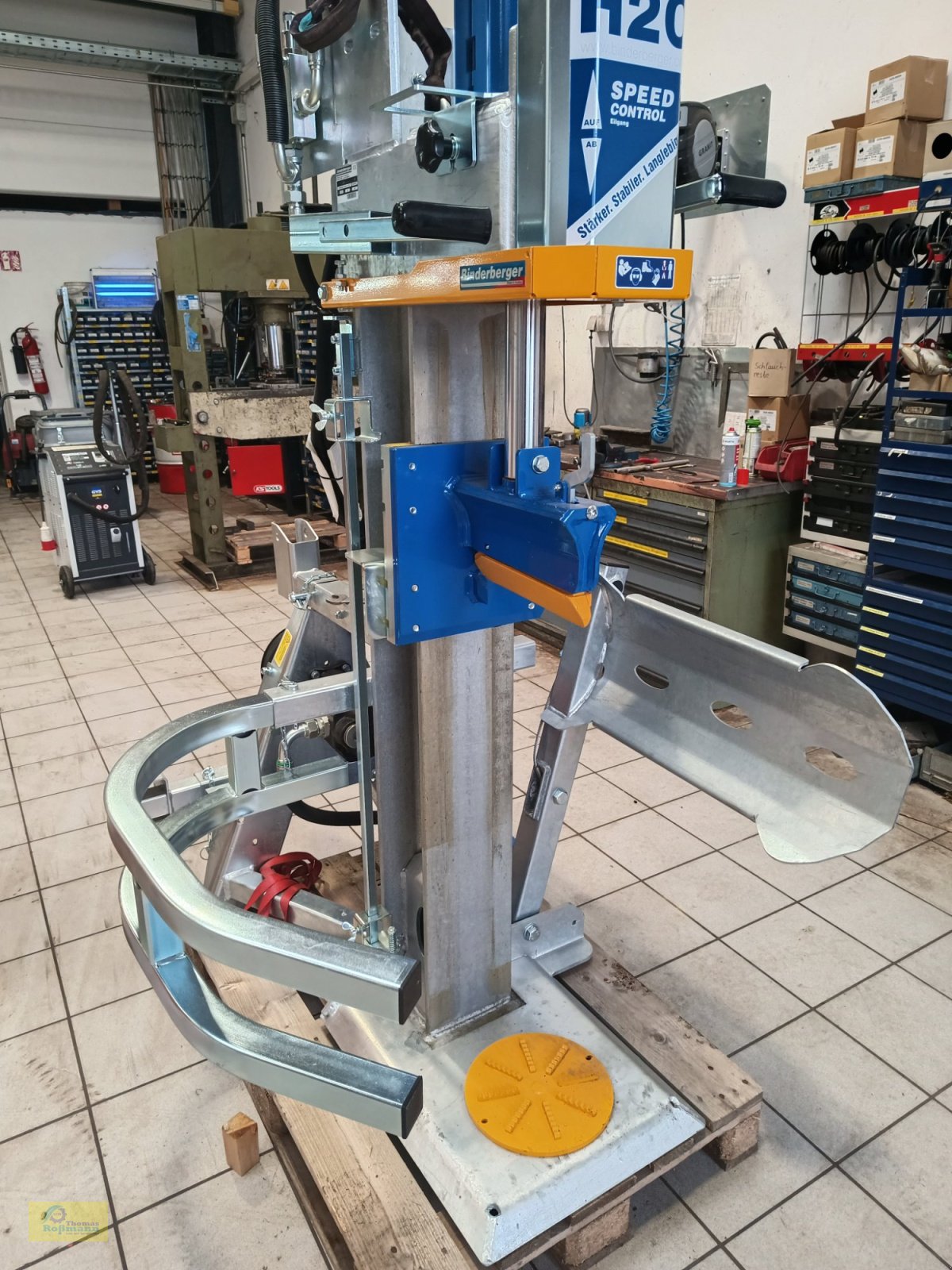 Holzspalter a típus Binderberger H 20 Z, Neumaschine ekkor: Tegernbach (Kép 4)