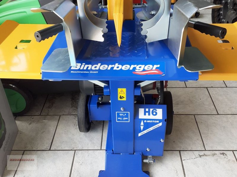 Holzspalter des Typs Binderberger H 6 E NEUGERÄT Prompt verfügbar, Gebrauchtmaschine in Tarsdorf (Bild 1)