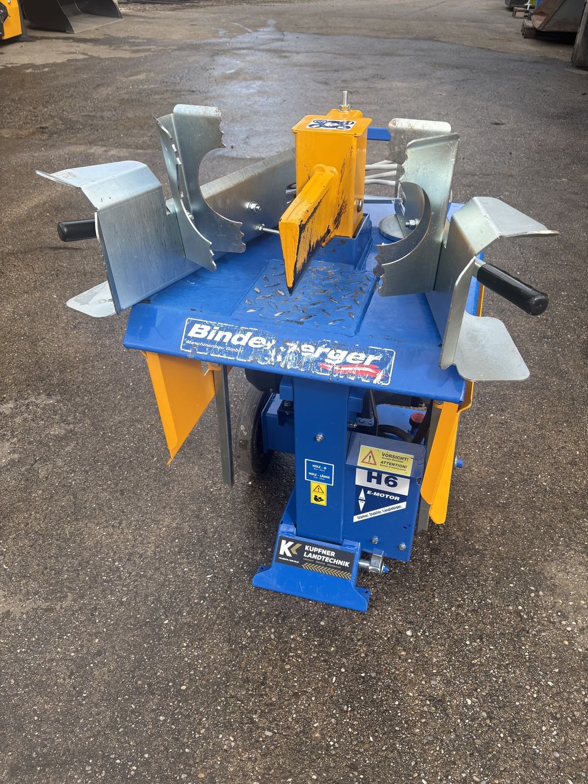 Holzspalter des Typs Binderberger H 6  E, Gebrauchtmaschine in Pischelsdorf am Engelbach (Bild 1)