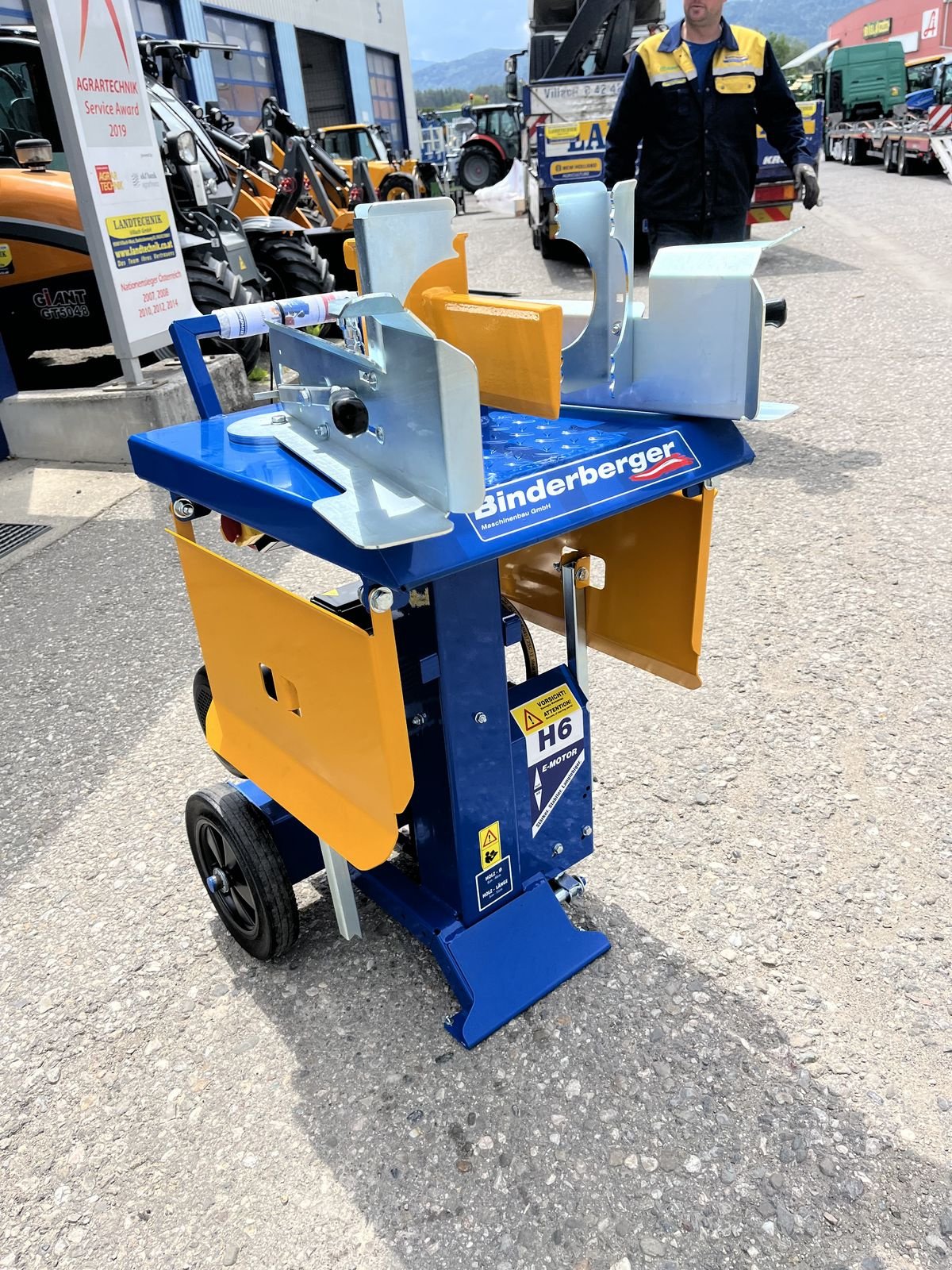 Holzspalter typu Binderberger H 6  E, Gebrauchtmaschine v Villach (Obrázek 3)