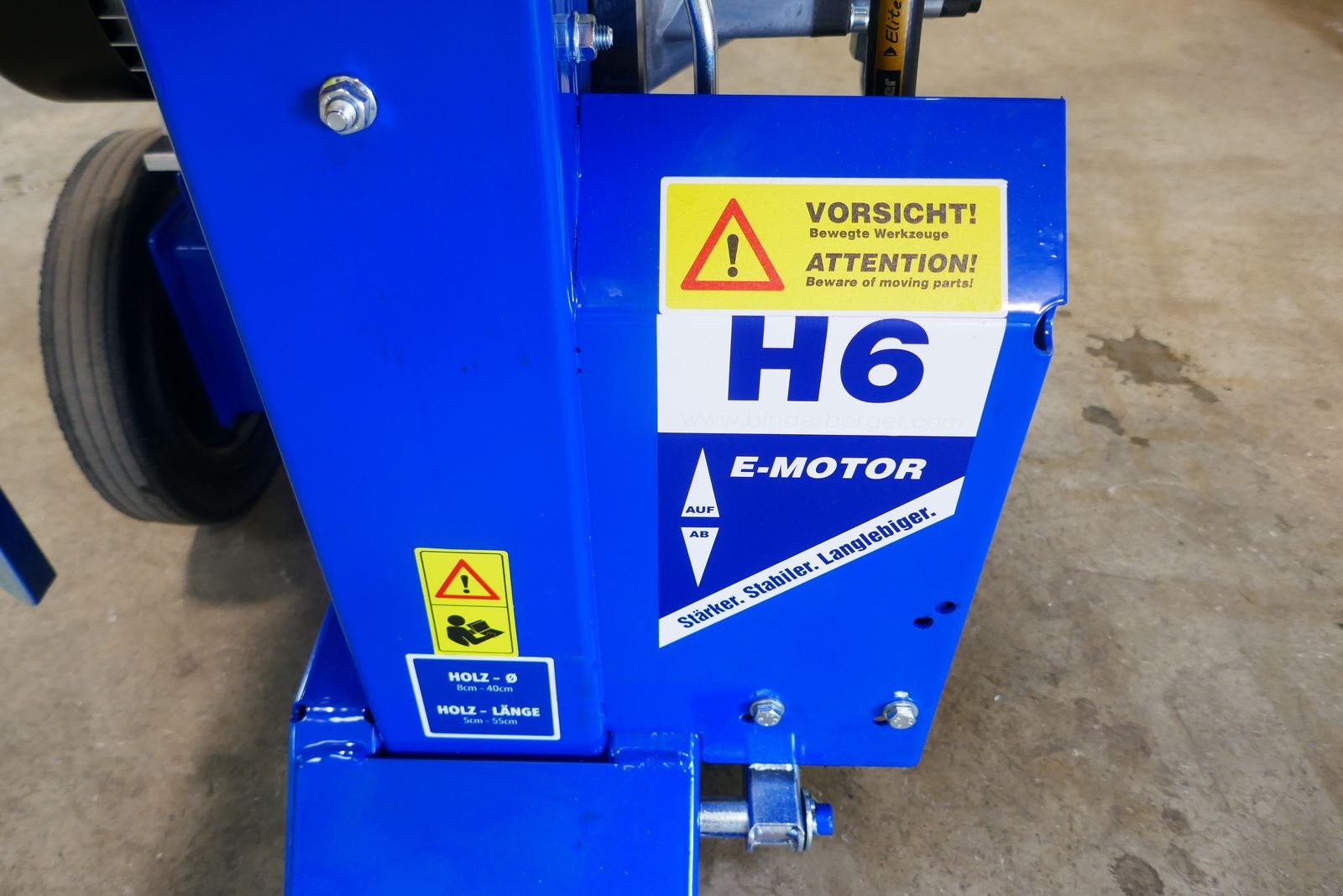 Holzspalter typu Binderberger H 6 E, Gebrauchtmaschine v Villach (Obrázek 2)