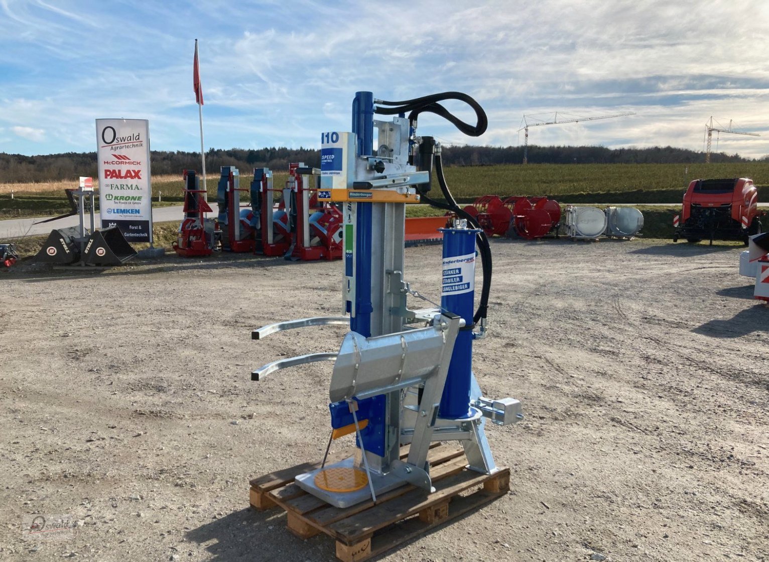 Holzspalter typu Binderberger H10 Z Zapfwellenantrieb, Neumaschine v Regen (Obrázek 1)