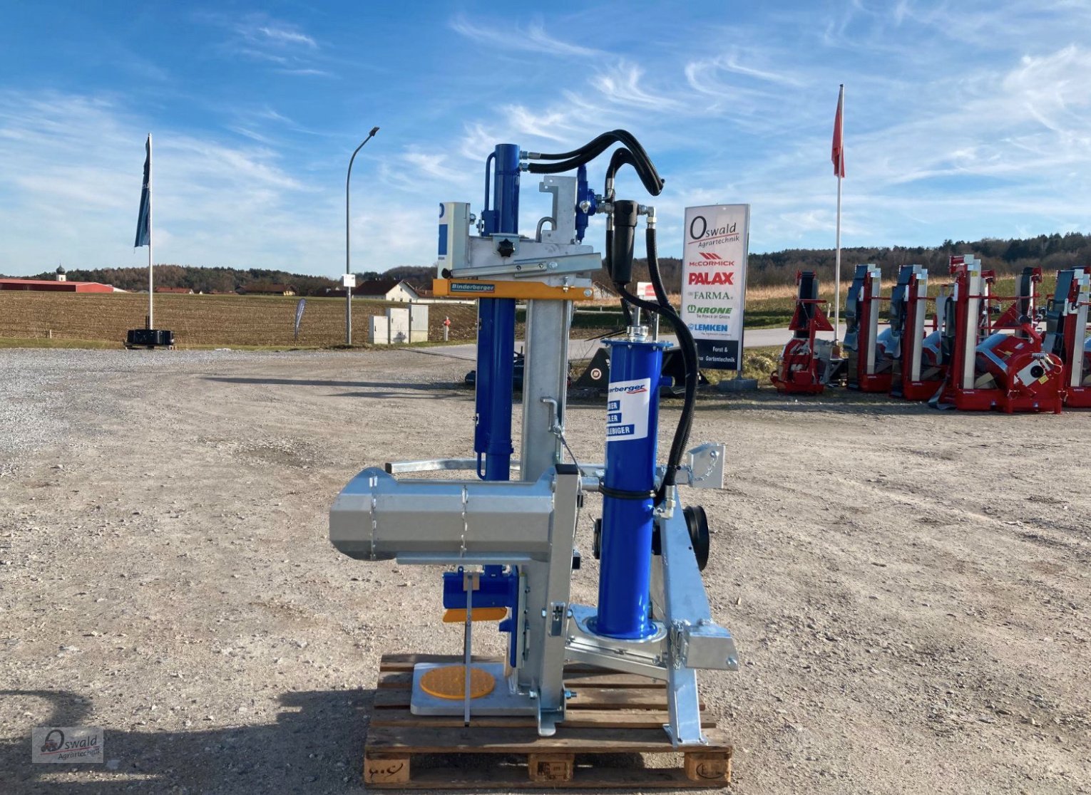 Holzspalter typu Binderberger H10 Z Zapfwellenantrieb, Neumaschine v Regen (Obrázek 2)