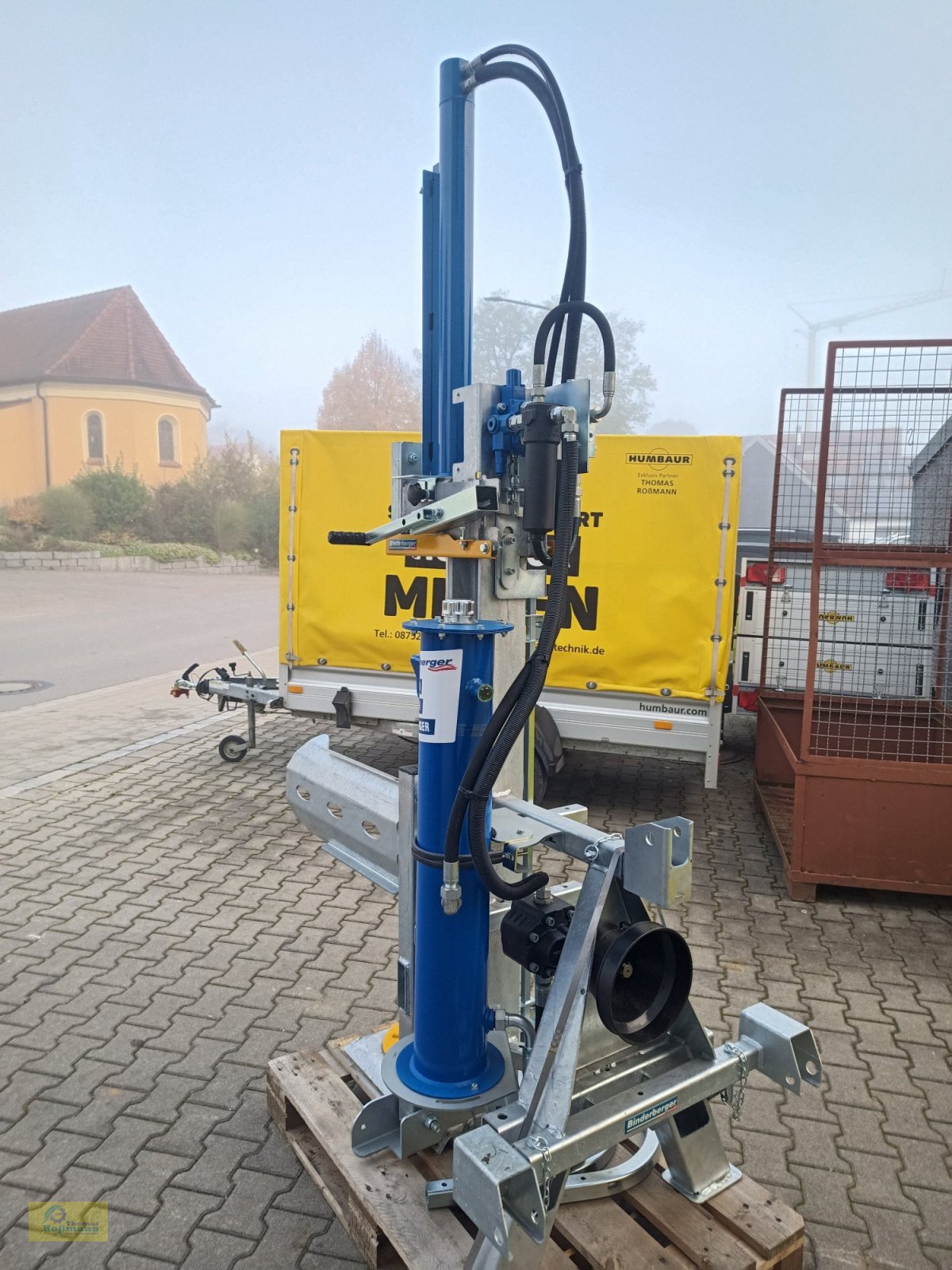 Holzspalter des Typs Binderberger H12 Z, Neumaschine in Tegernbach (Bild 5)