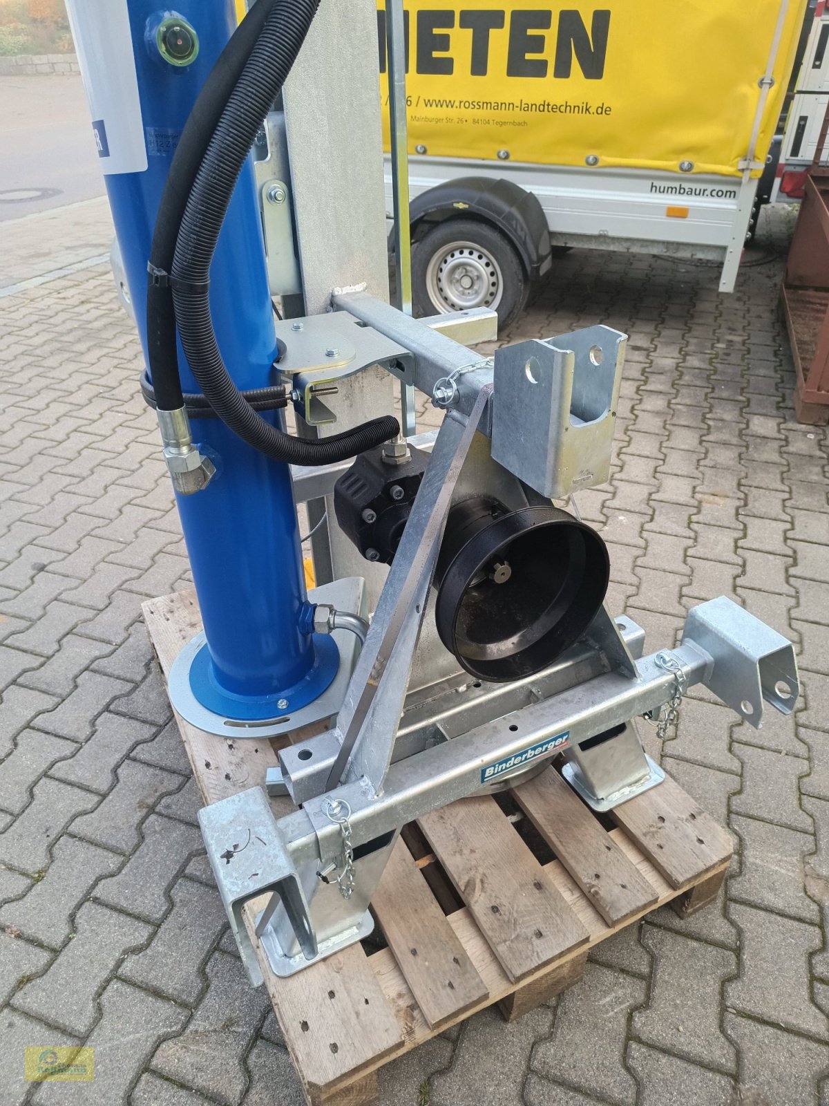 Holzspalter des Typs Binderberger H12 Z, Neumaschine in Tegernbach (Bild 6)