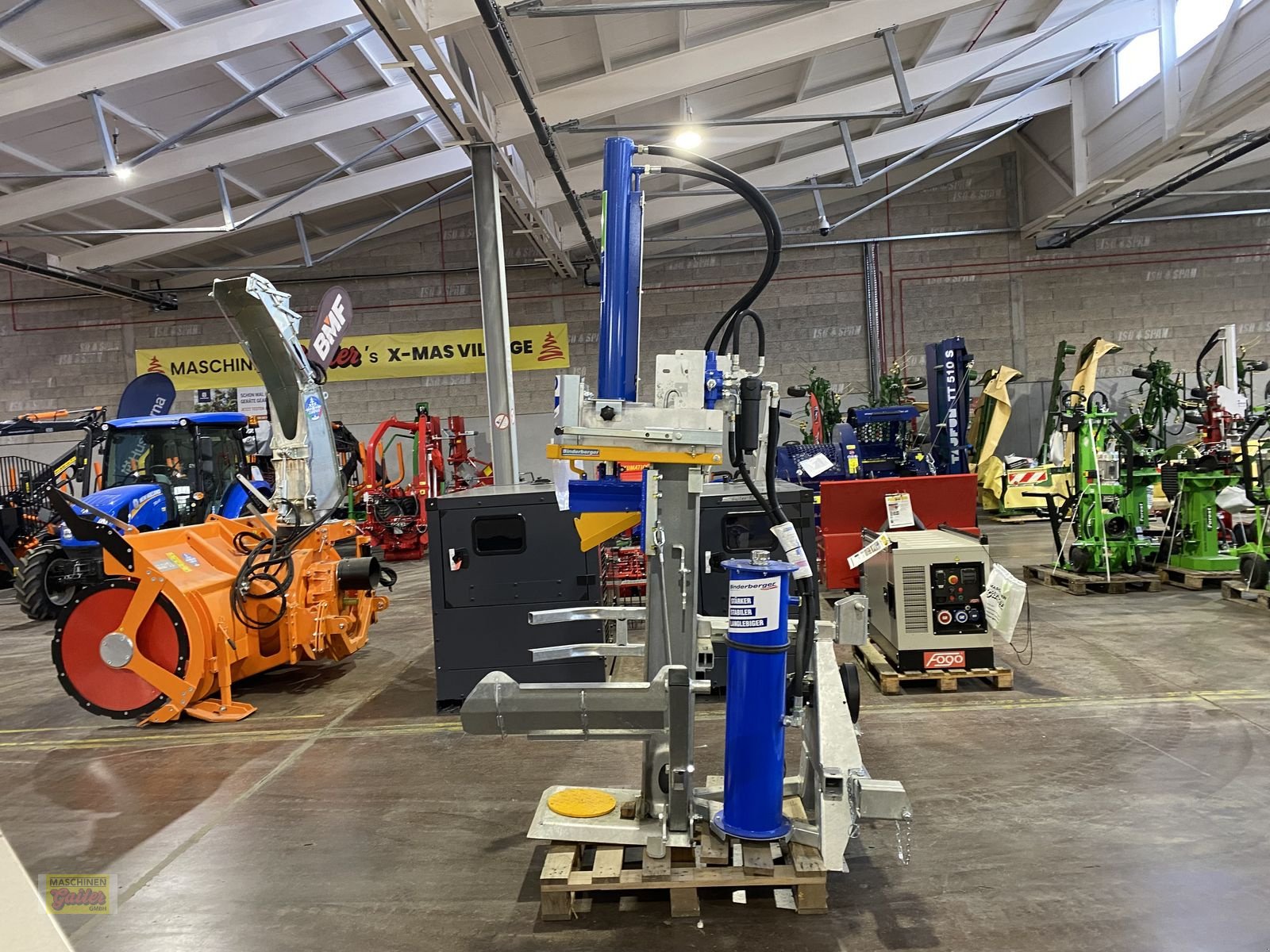 Holzspalter des Typs Binderberger H20Z Holzspalter mit Stammheber, Neumaschine in Kötschach (Bild 1)