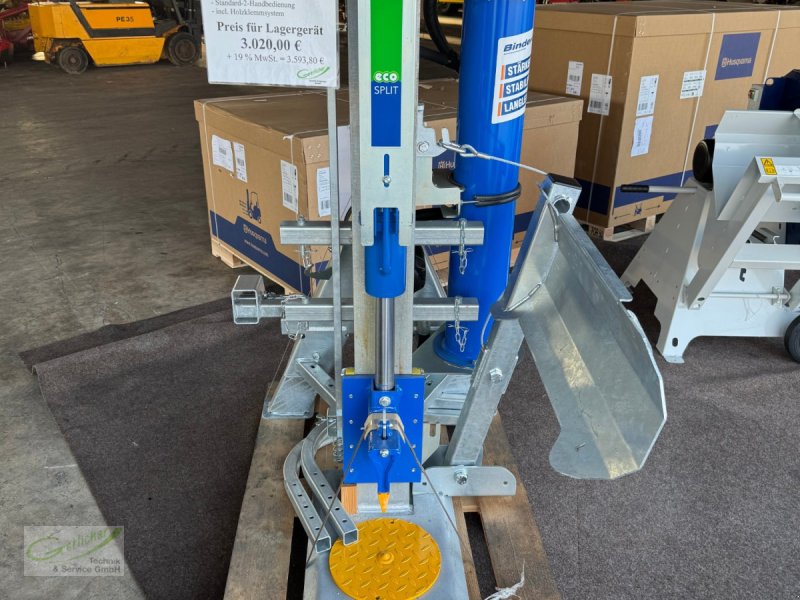 Holzspalter Türe ait Binderberger Holzspalter H 12Z ecosplit Sonderpreismaschine, Neumaschine içinde Neustadt