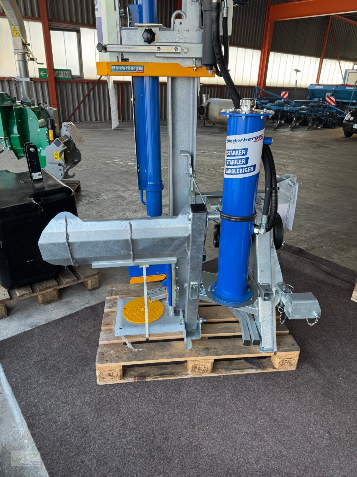 Holzspalter des Typs Binderberger Holzspalter H 12Z ecosplit Sonderpreismaschine, Neumaschine in Neustadt (Bild 2)