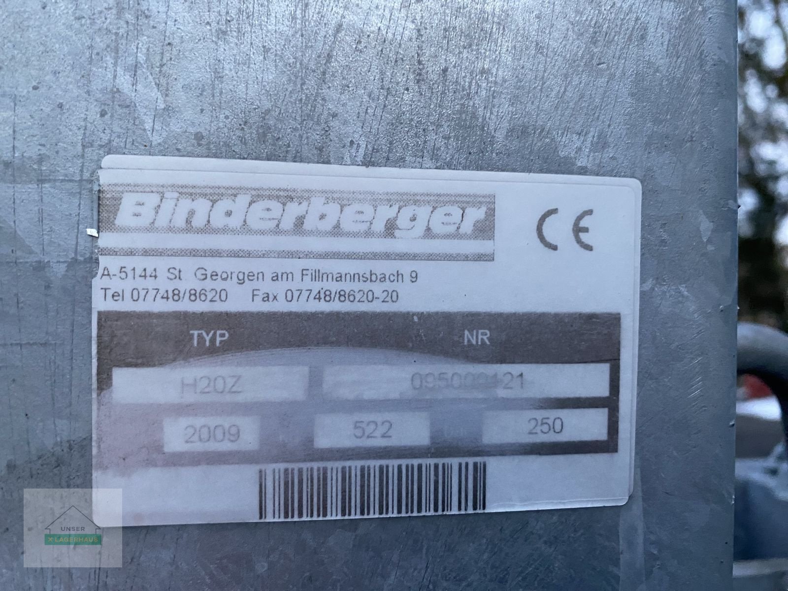 Holzspalter типа Binderberger Holzspalter H 20 Z, Gebrauchtmaschine в Wartberg (Фотография 2)