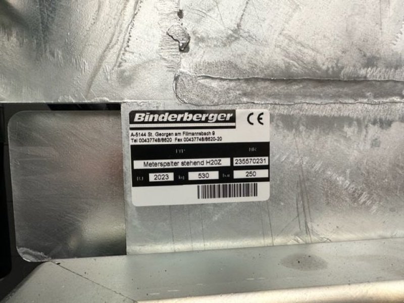 Holzspalter des Typs Binderberger Holzspalter H20Z ecosplit, Neumaschine in Tamsweg (Bild 15)