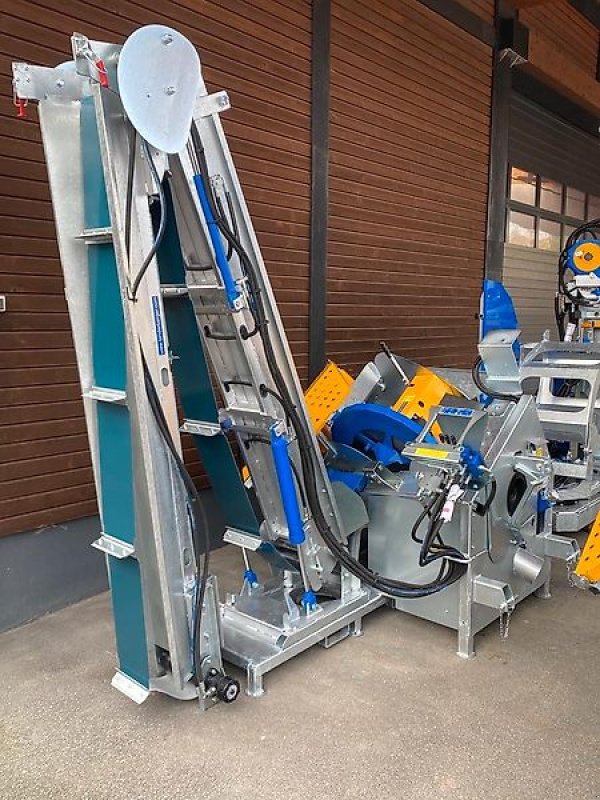 Holzspalter des Typs Binderberger Holzspalter Liegendspalter Kreissäge Förderband Wind, Gebrauchtmaschine in Schmallenberg (Bild 4)