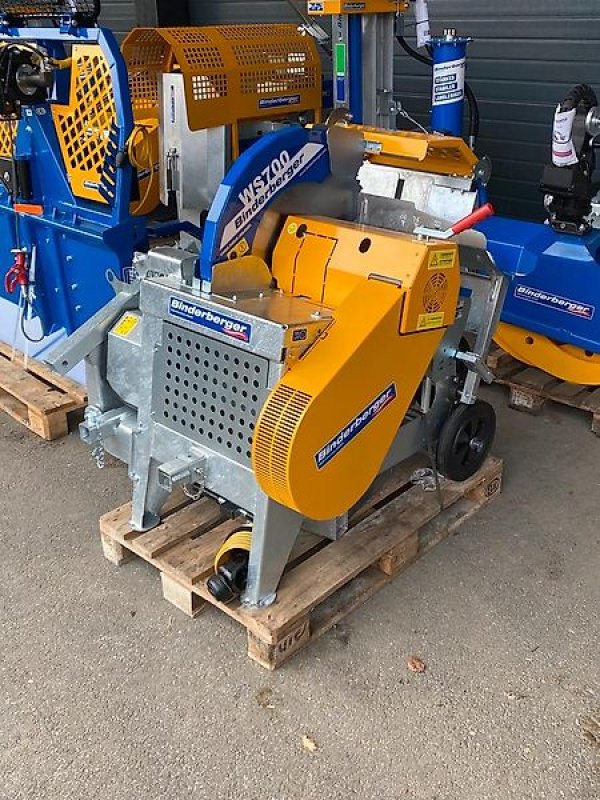 Holzspalter des Typs Binderberger Holzspalter Liegendspalter Kreissäge Förderband Wind, Gebrauchtmaschine in Schmallenberg (Bild 8)