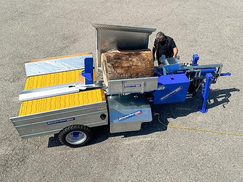 Holzspalter des Typs Binderberger Holzspalter Liegendspalter Kreissäge Förderband, Gebrauchtmaschine in Schmallenberg (Bild 15)