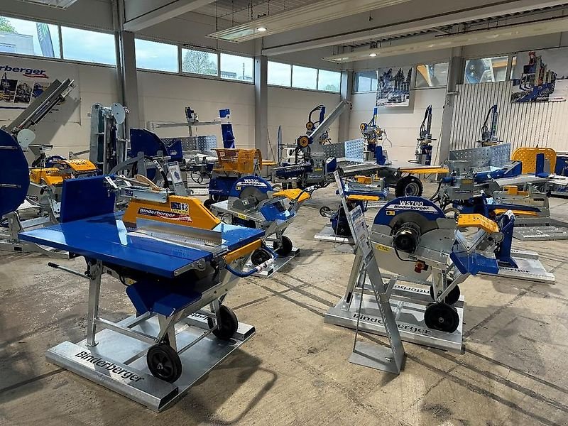 Holzspalter des Typs Binderberger Spalter Holzspalter Kreissäge Rückezange Förderband, Gebrauchtmaschine in Schmallenberg (Bild 1)