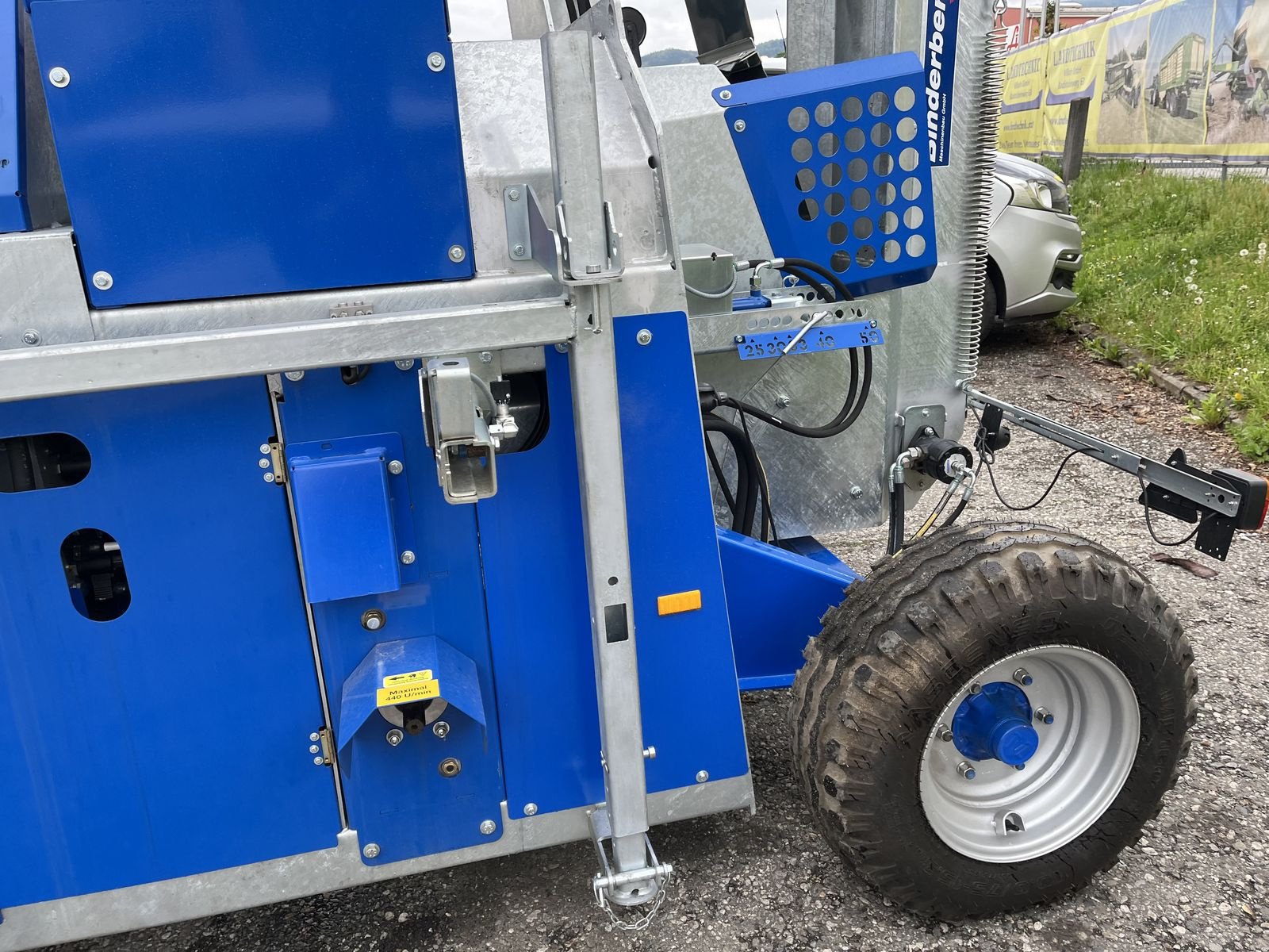 Holzspalter Türe ait Binderberger SSP 450 Z, Gebrauchtmaschine içinde Villach (resim 12)