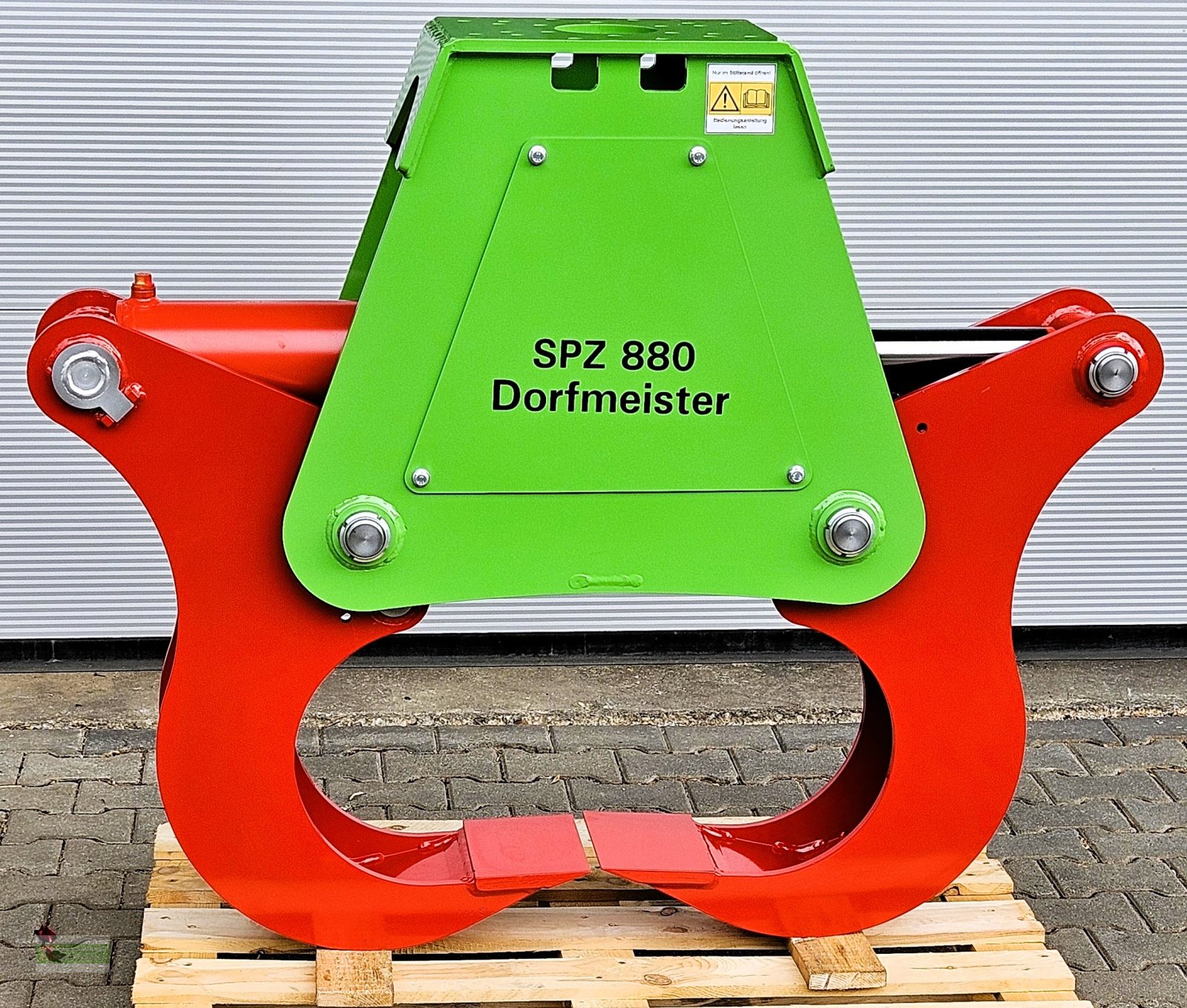 Holzspalter des Typs Dorfmeister Spaltzange Bagger, Hackmaschine SPZ 880, Neumaschine in Roßbach (Bild 5)