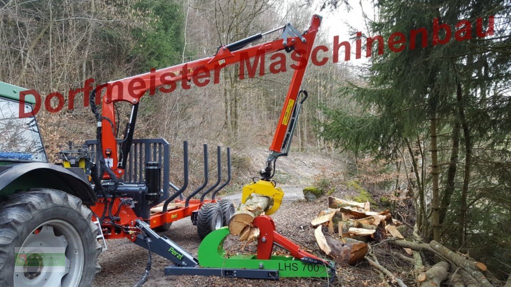 Holzspalter des Typs Dorfmeister Spaltzange LHS 700, 🌲 Rückewagen Hackmaschine, Neumaschine in Roßbach (Bild 5)