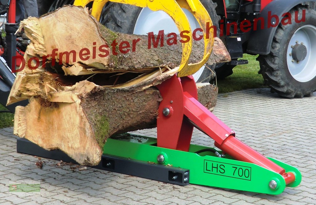 Holzspalter des Typs Dorfmeister Spaltzange LHS 700, 🌲 Rückewagen Hackmaschine, Neumaschine in Roßbach (Bild 2)