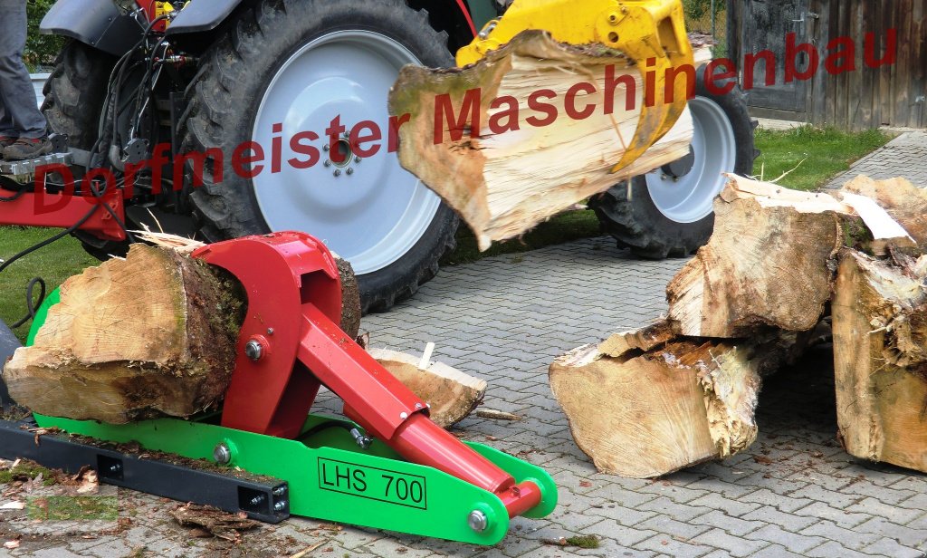 Holzspalter des Typs Dorfmeister Spaltzange LHS 700, 🌲 Rückewagen Hackmaschine, Neumaschine in Roßbach (Bild 14)