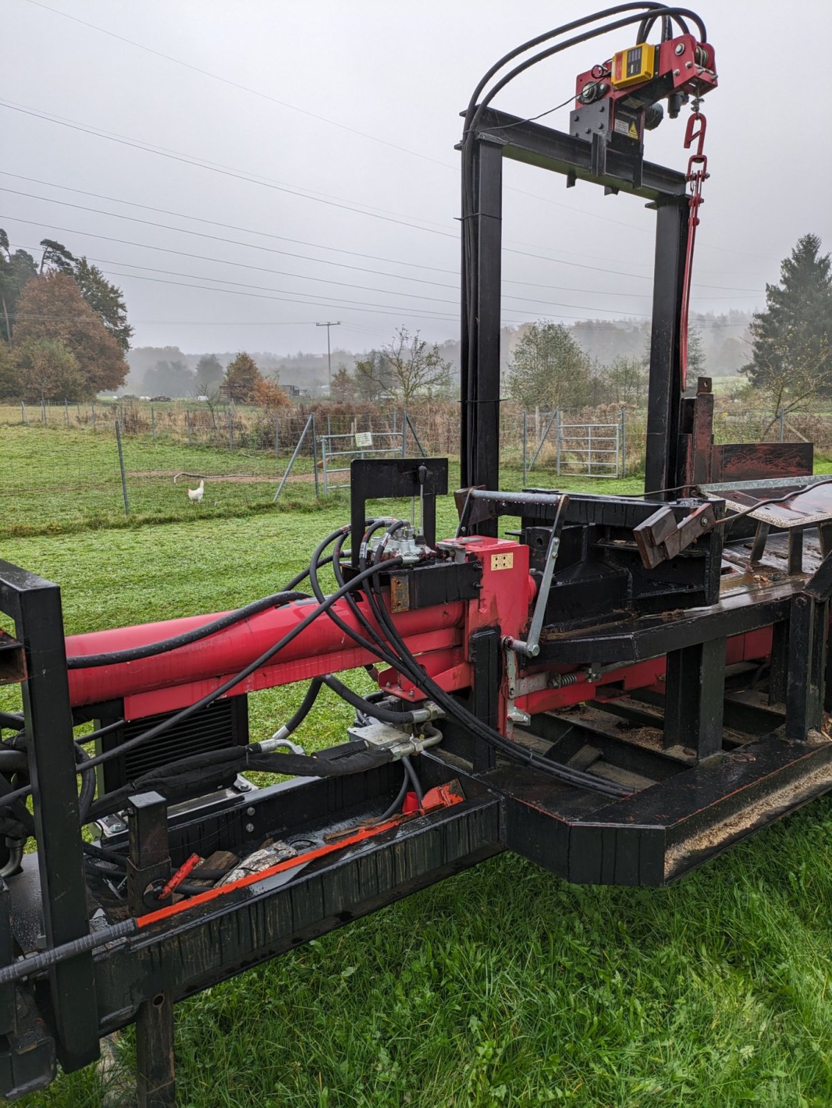 Holzspalter Türe ait Eigenbau Schichtholzspalter, Gebrauchtmaschine içinde Schnaittach (resim 3)