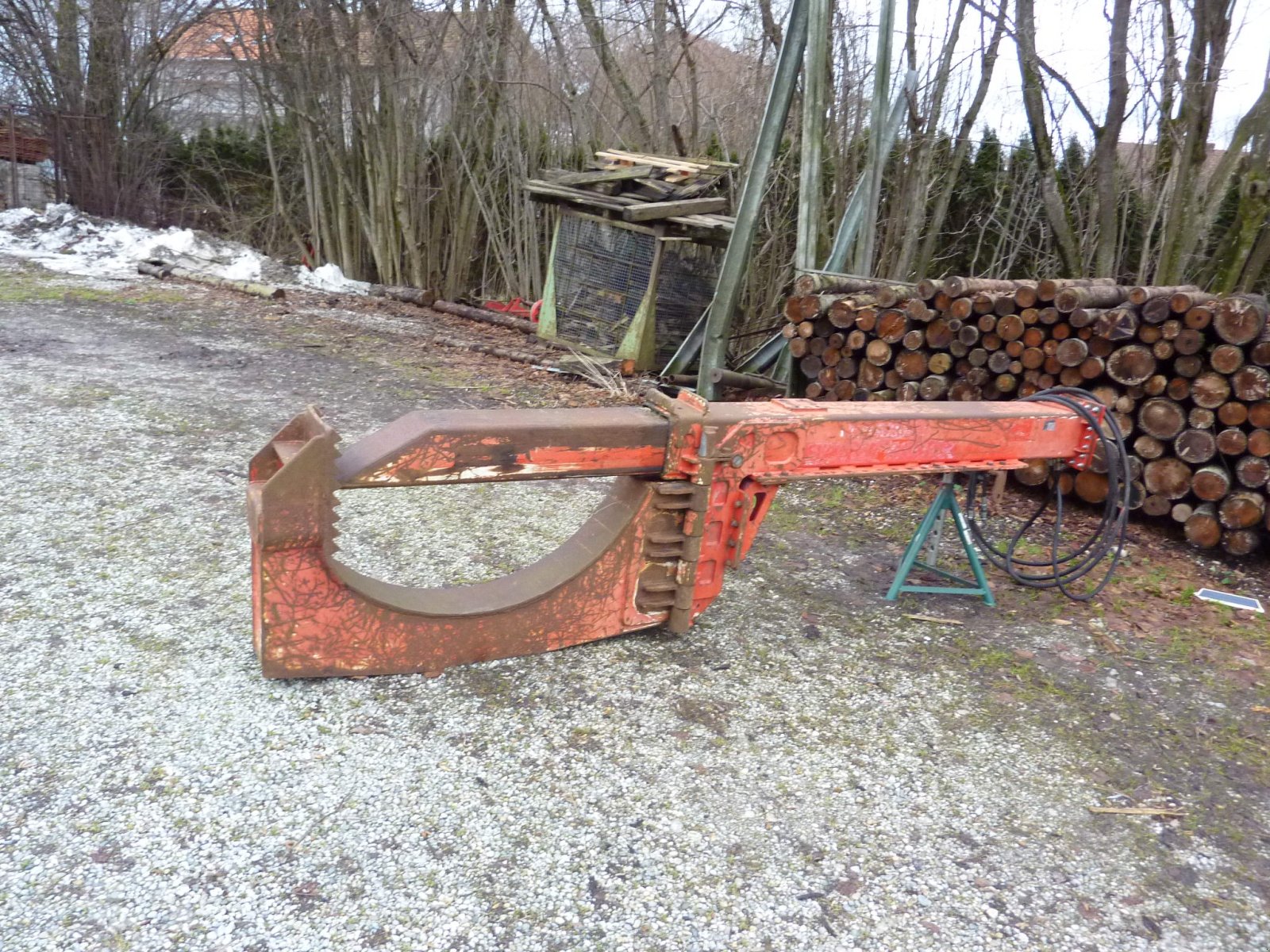 Holzspalter des Typs Eschlböck Spaltbiber, Spaltzange,, Gebrauchtmaschine in Bockhorn (Bild 1)