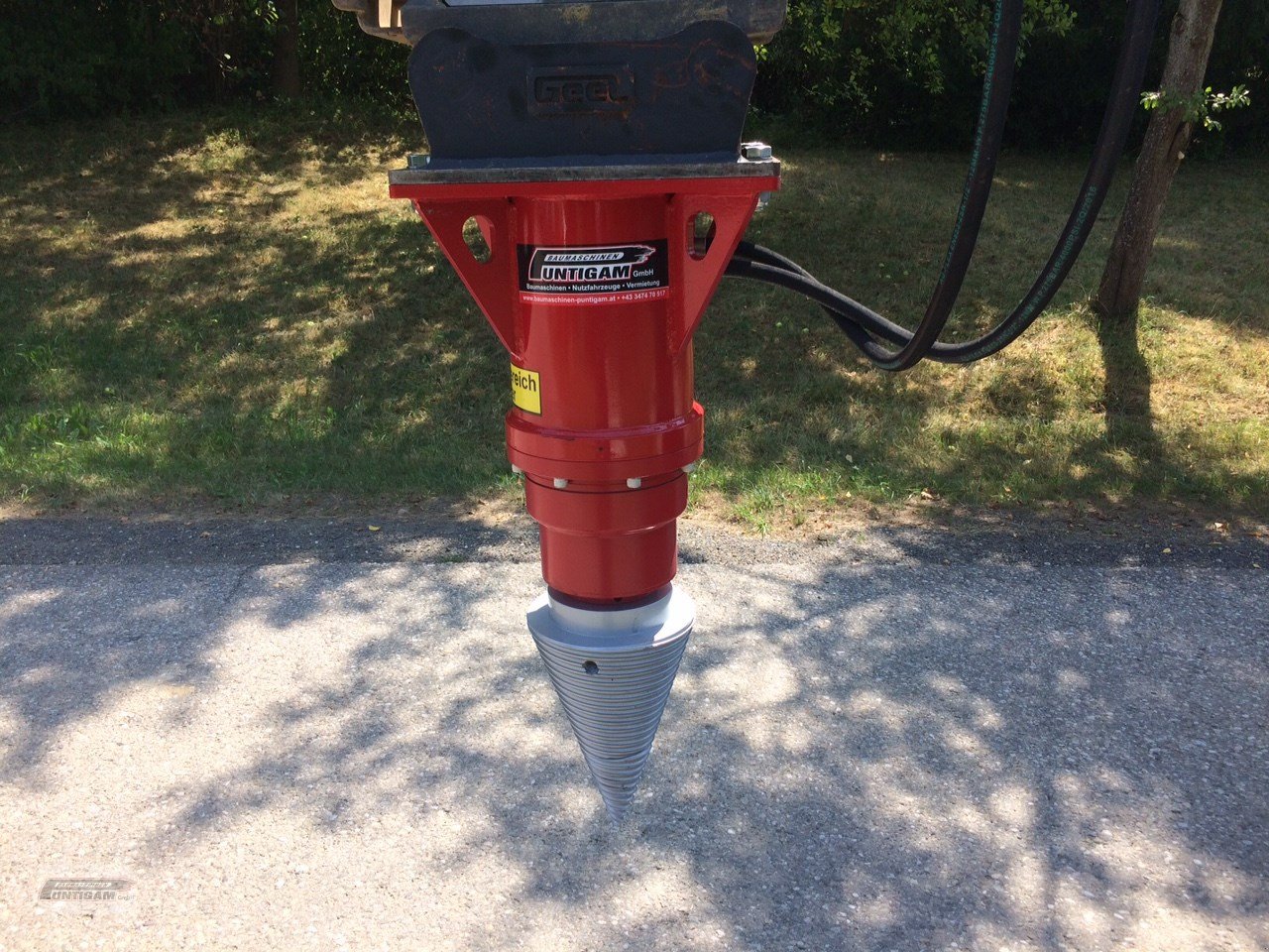 Holzspalter des Typs Geel KHS 70, Neumaschine in Deutsch - Goritz (Bild 1)