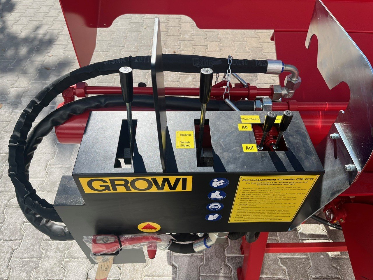 Holzspalter des Typs GROWI GSW 25 D, Neumaschine in Wachenzell (Bild 5)