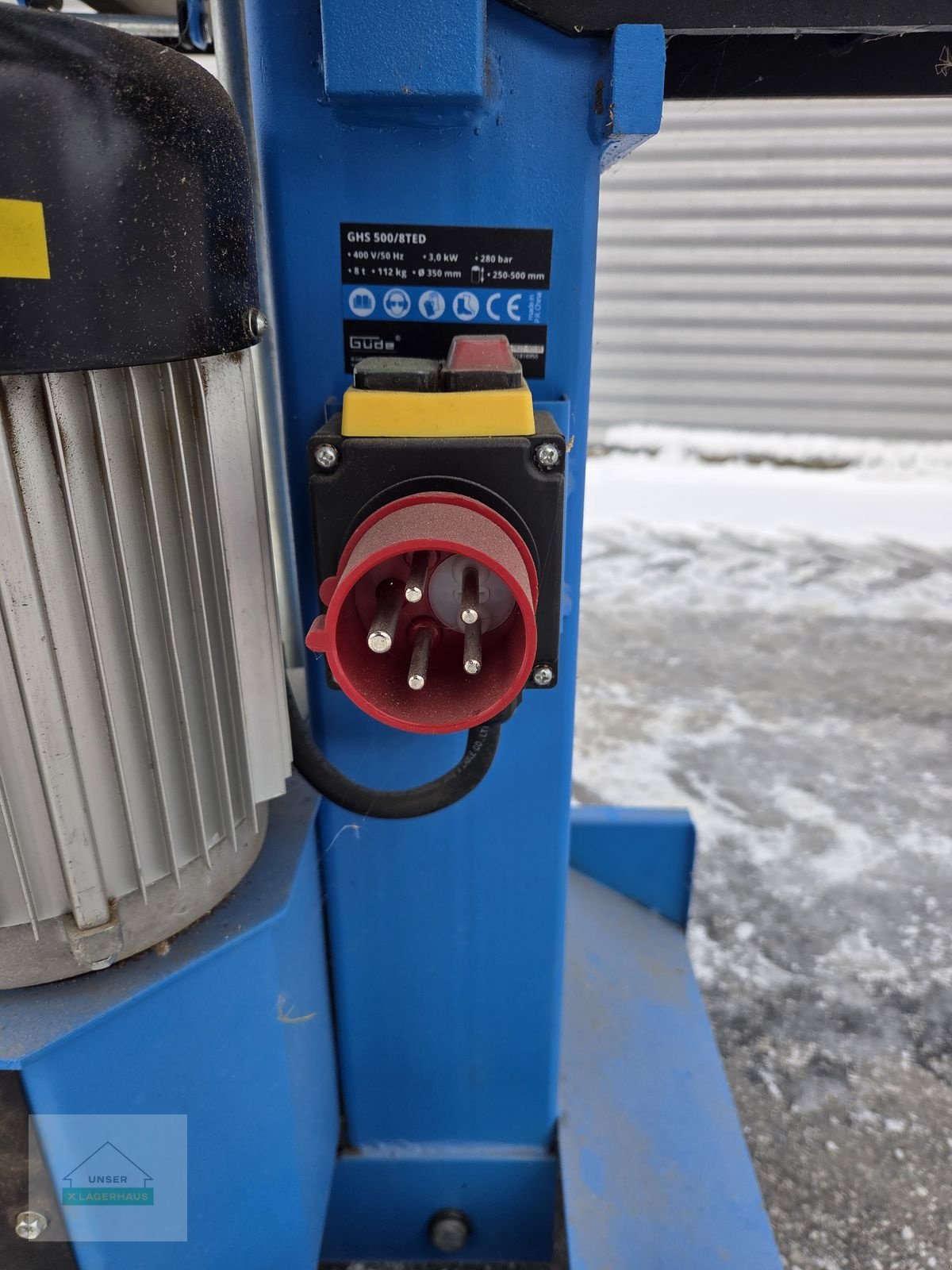 Holzspalter del tipo Güde GHS 500/8TED, Vorführmaschine en Grosswilfersdorf (Imagen 6)